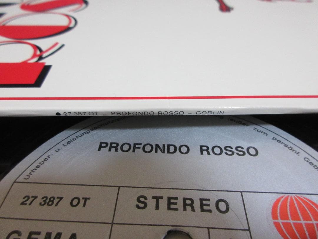 ★Goblin / Profondo Rosso★ゴブリン◇サスペリア２◇独盤