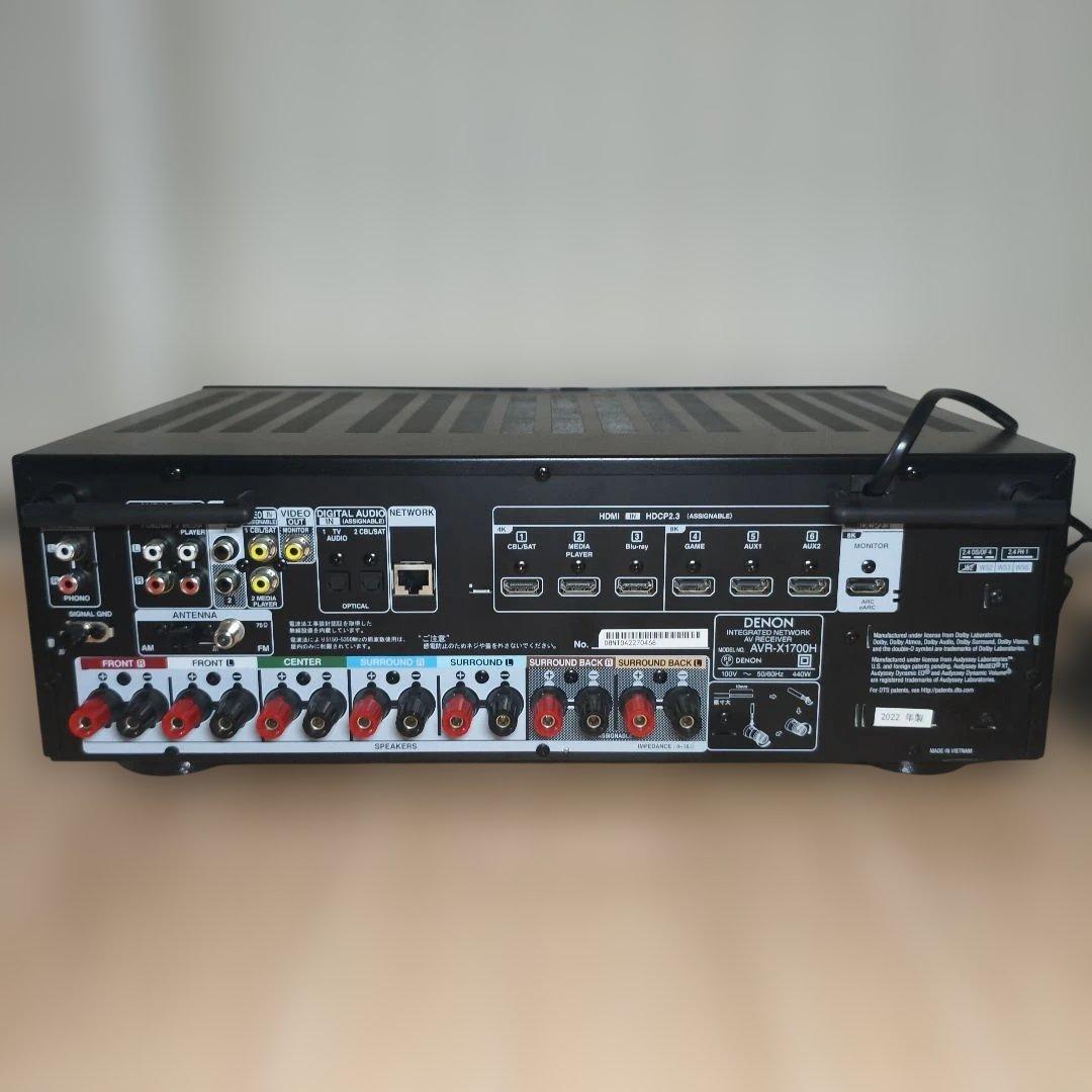 DENON AVR-X1700H AVアンプ