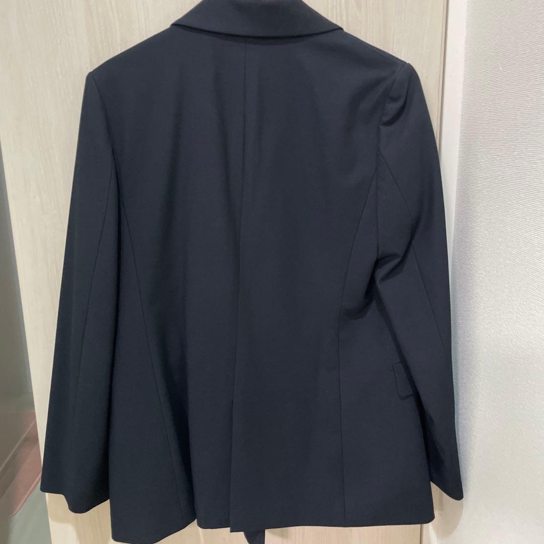 オリヒカネイビー ダブルブレストジャケット Lサイズ
