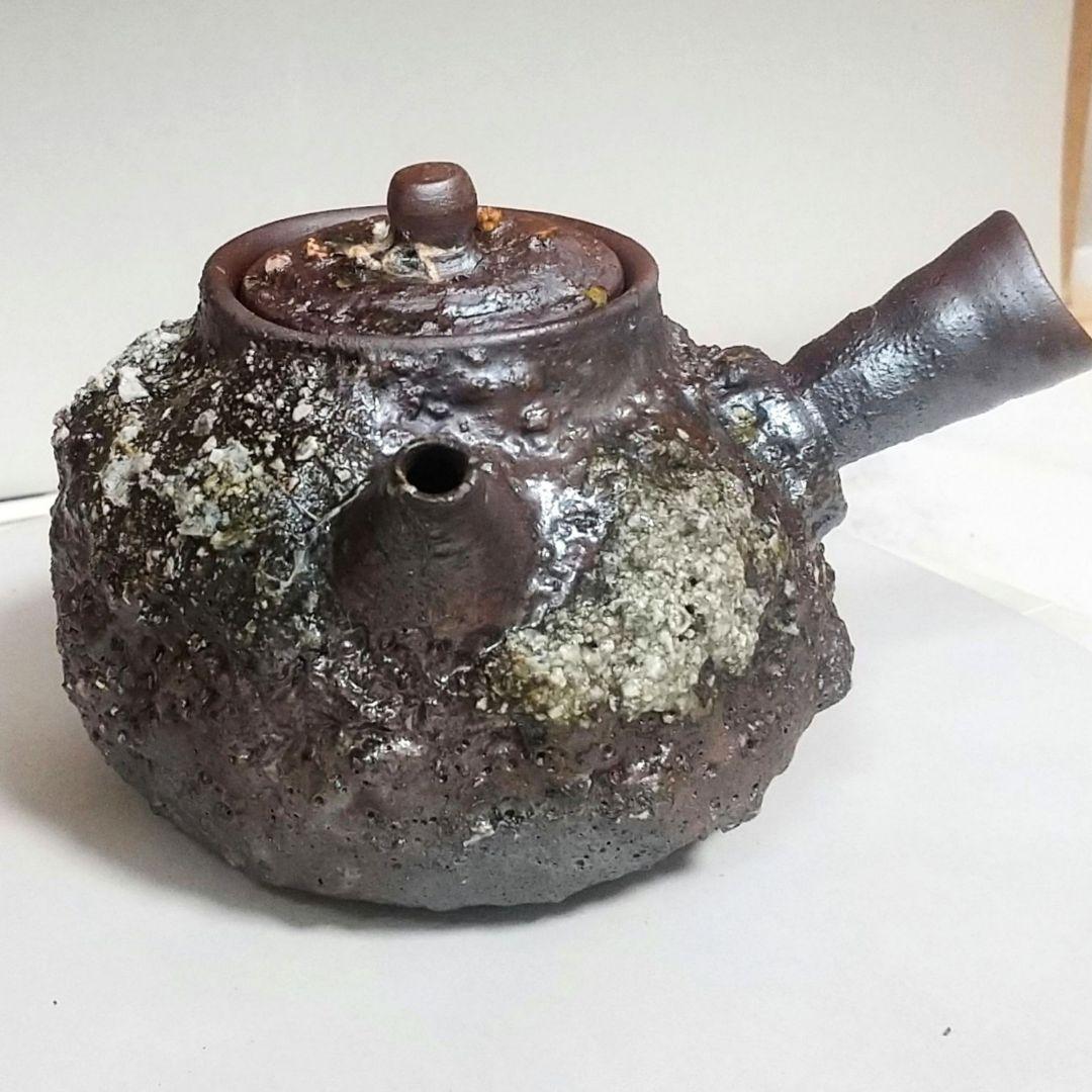 (N3-15）堆泥急須 茶壺 茶道具 茶注 茶注 煎茶道具 煎茶 常滑 備前