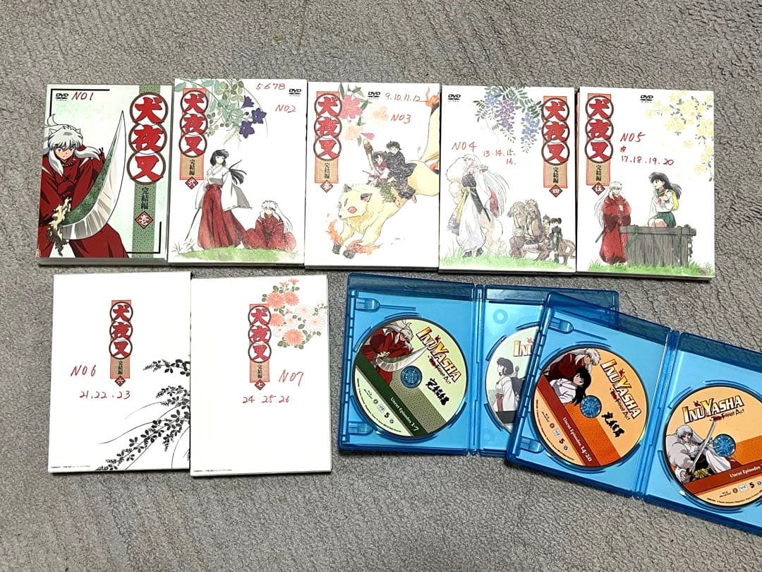 アニメ 犬夜叉 DVD Blu-ray セット