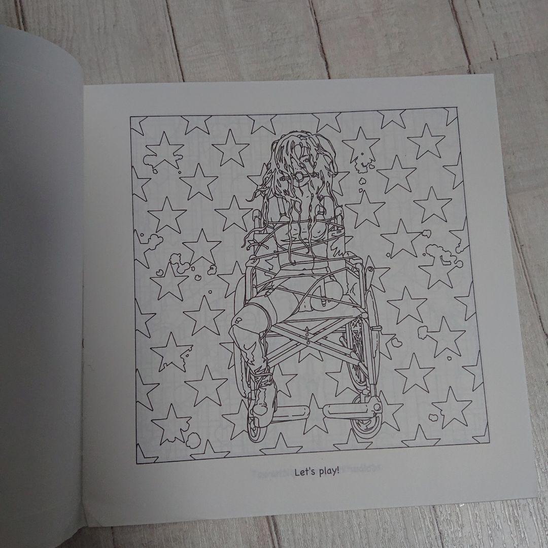 【限定100冊】トレヴァー・ブラウン画集　マイ・アルファベット ぬりえ未使用