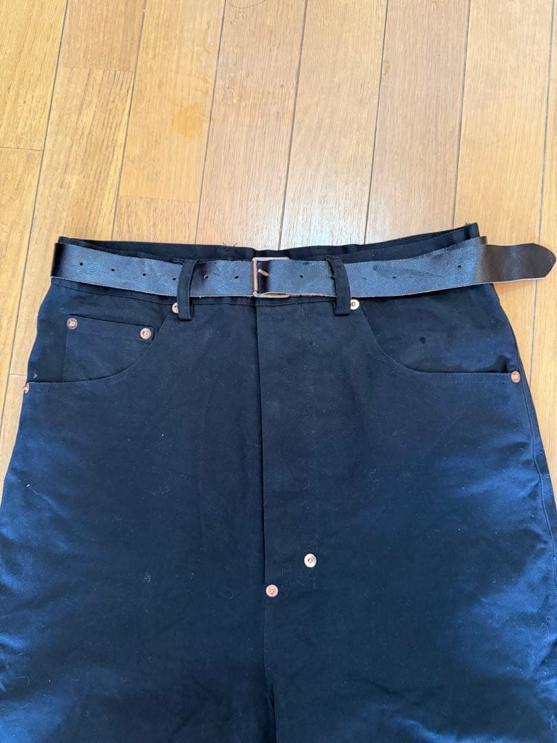 Paul harnden belt jean ベルトジーントラウザーズ