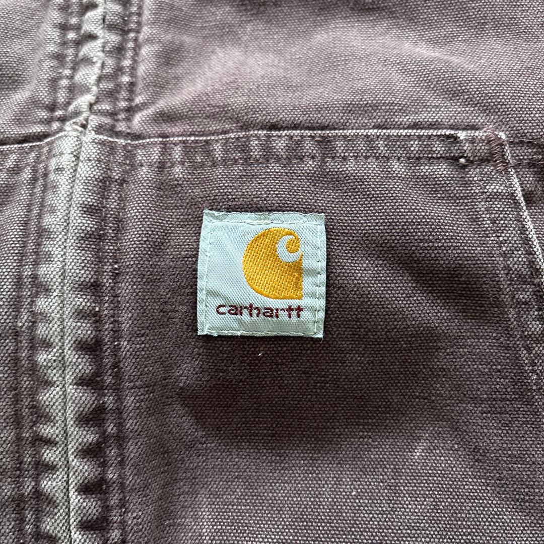 carhartt アクティブジャケット　バーガンディ　usa製 Sサイズ　希少