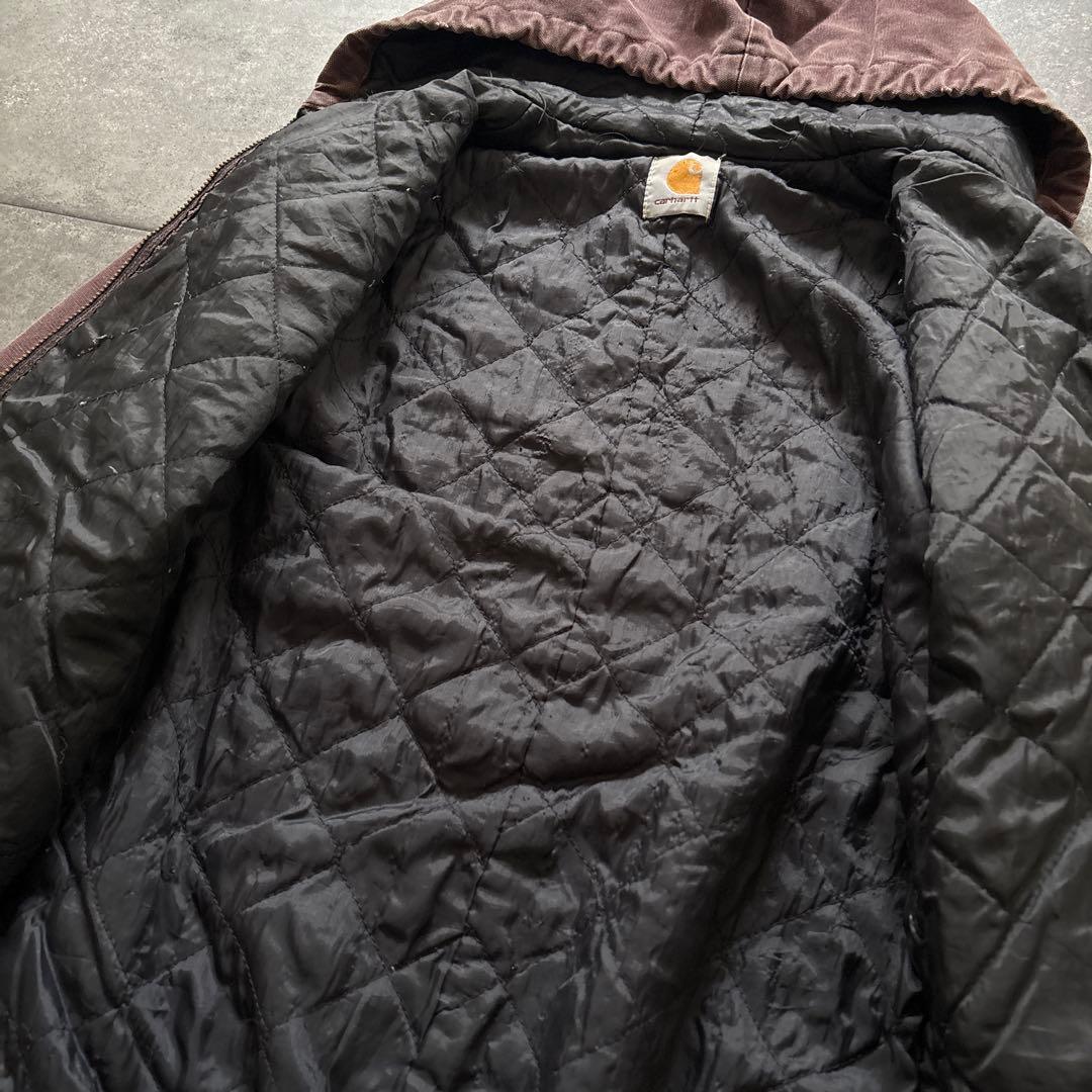 carhartt アクティブジャケット　バーガンディ　usa製 Sサイズ　希少
