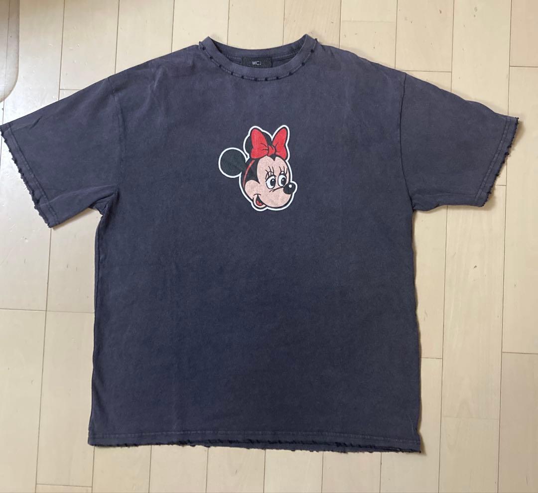 WCJ 若槻千夏　Disney/OVER DYE SS TEE ミニー