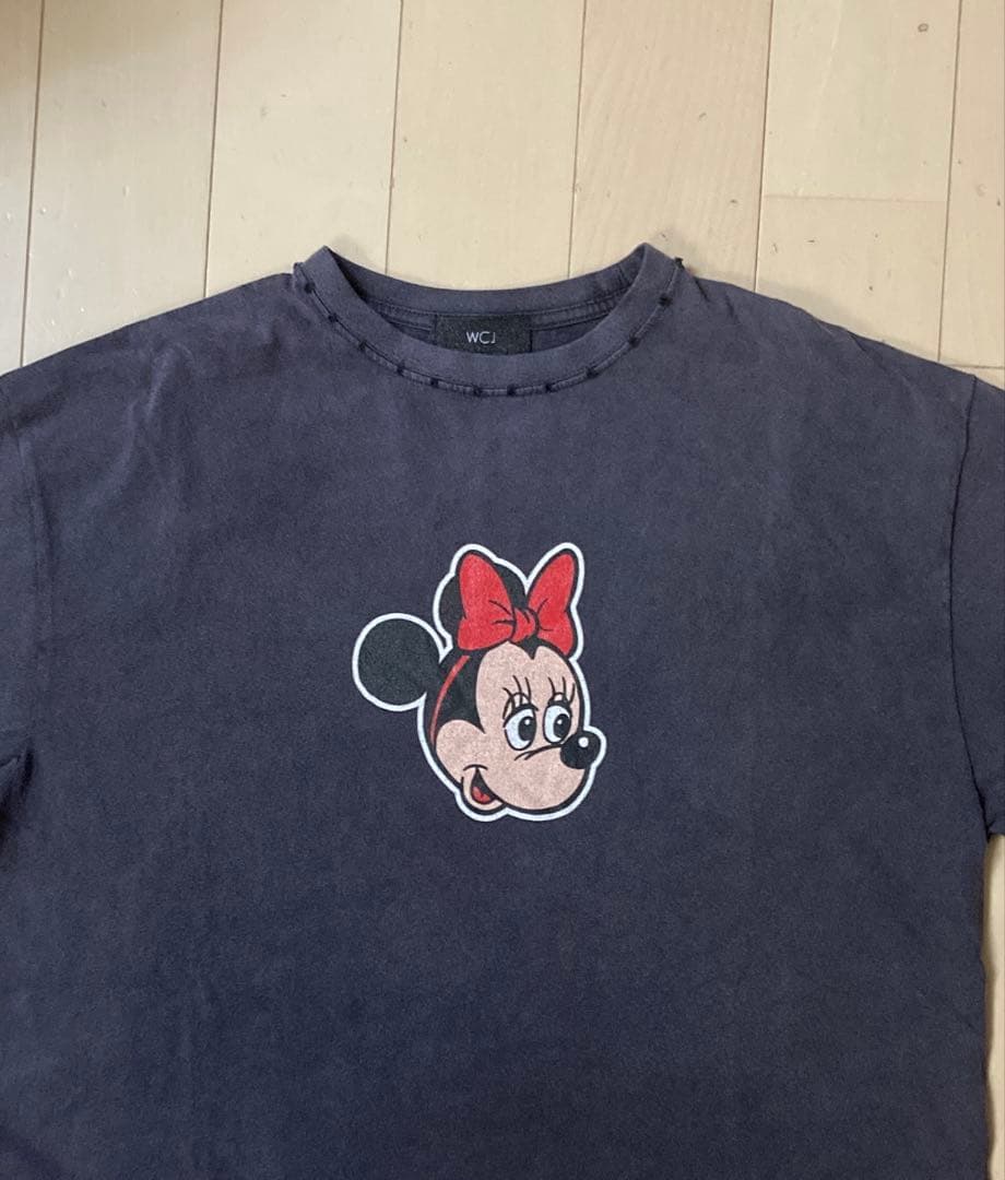 WCJ 若槻千夏　Disney/OVER DYE SS TEE ミニー