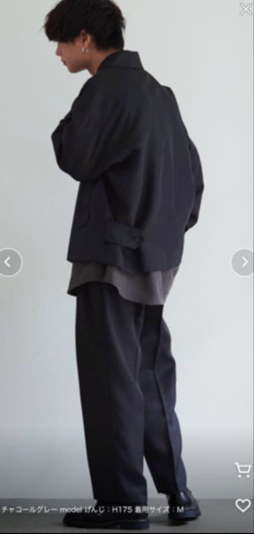 未使用　LIDNM 　リドム　セットアップ　パンツ　ジャケット