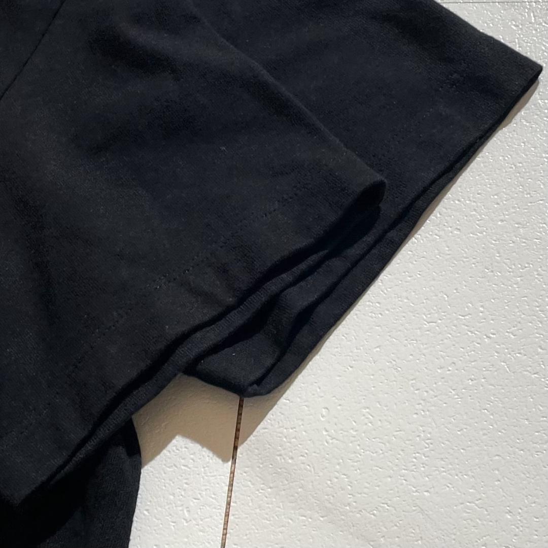 【極美品/箱付き】ルイヴィトン チェーン金具 LV Tシャツ 半袖シャツ 黒