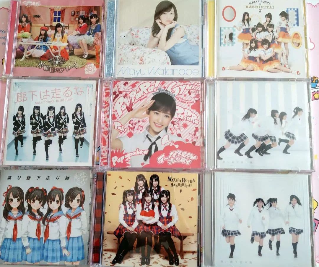渡り廊下走り隊 AKB48 渡辺麻友 CDまとめ売り ２１枚