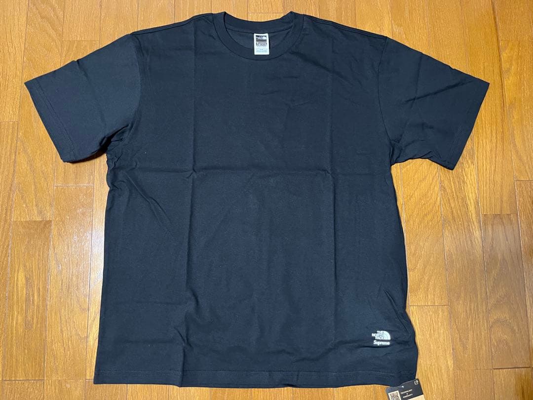 THE NORTH FACE x Supreme ブラック Tシャツ
