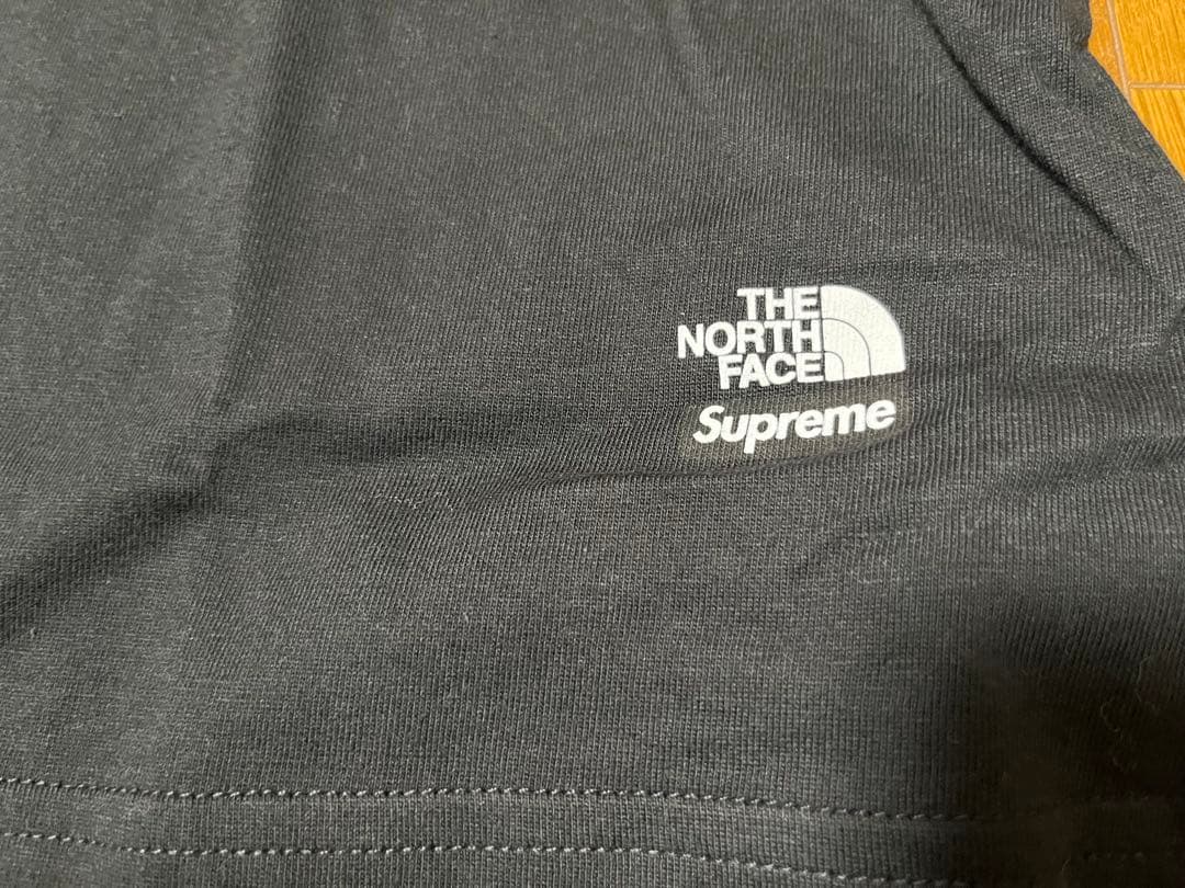 THE NORTH FACE x Supreme ブラック Tシャツ