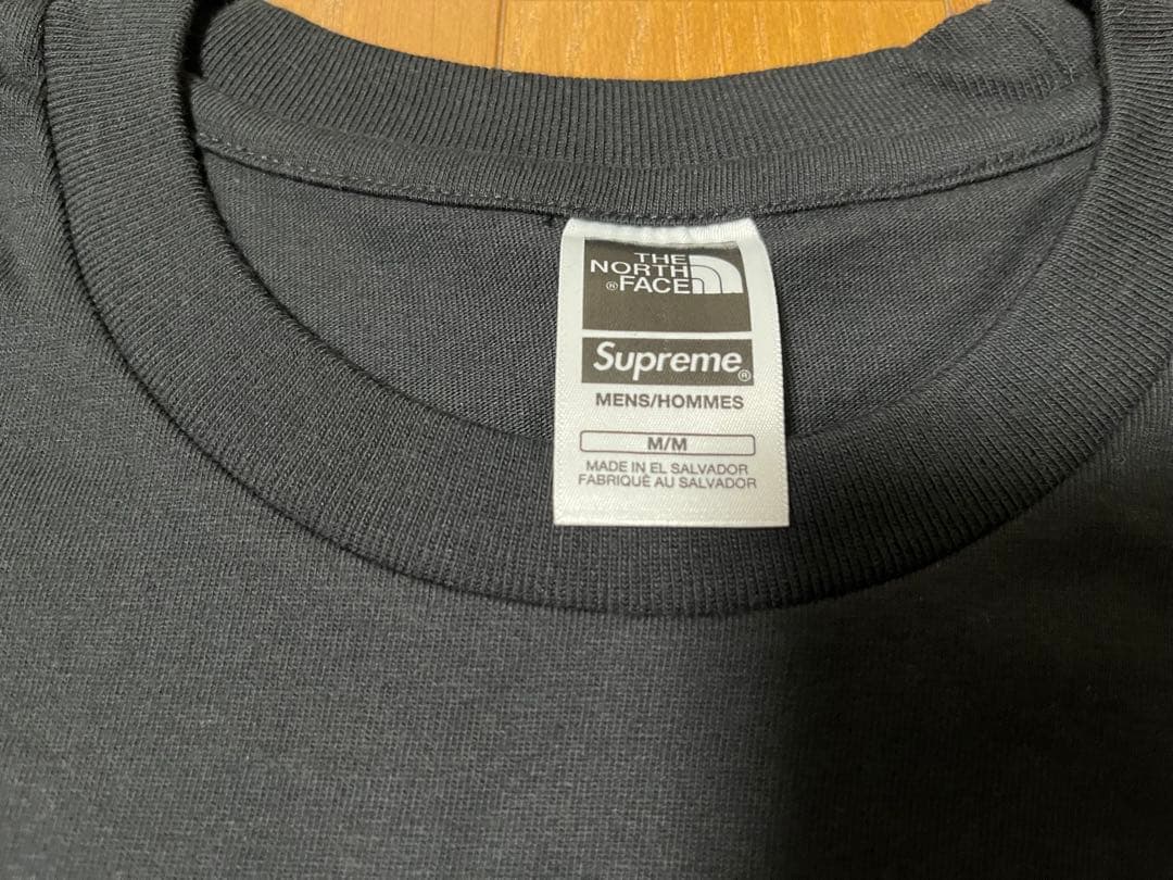 THE NORTH FACE x Supreme ブラック Tシャツ