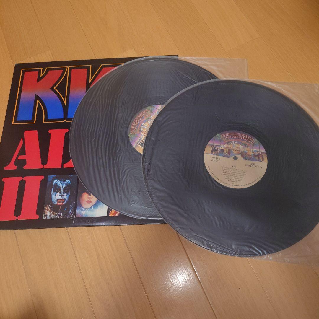 超希少品 KISS ALIVE II レコード 2枚組