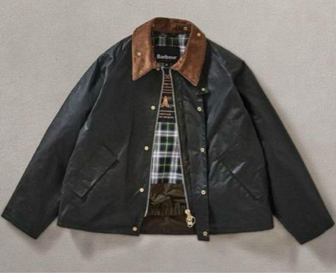 O*p様 Barbour ブラックジャケット　トランスポート　130周年　40