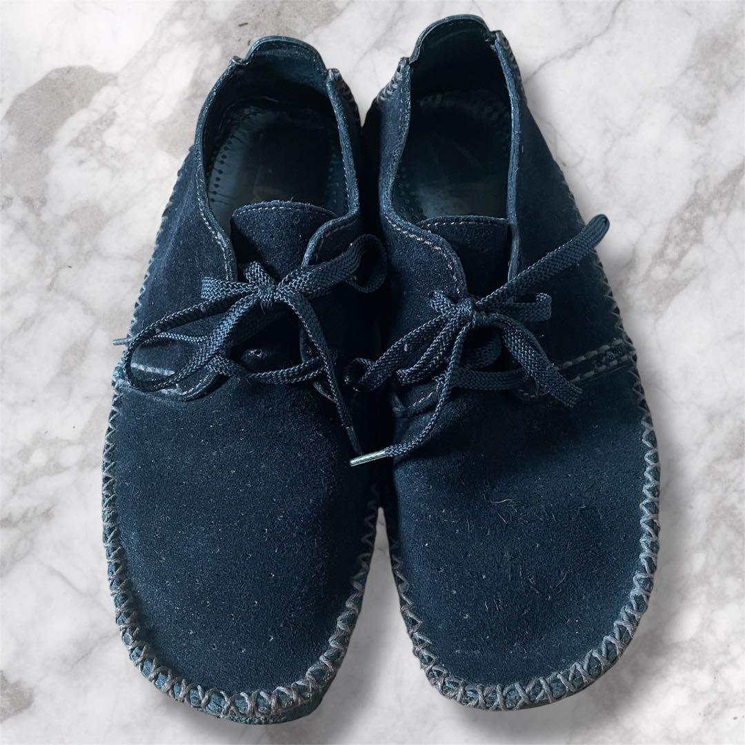 Clarks クラークス ウィーバー WEAVER UK8 ブラック スウェード