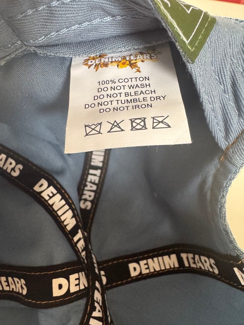 DENIM TEARS デニムキャップ
