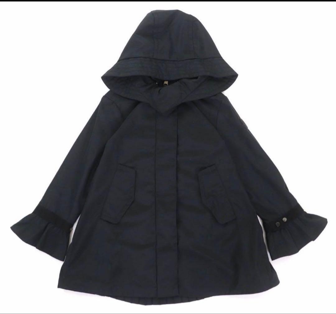 MONCLER モンクレール　ブラック スプリングコート