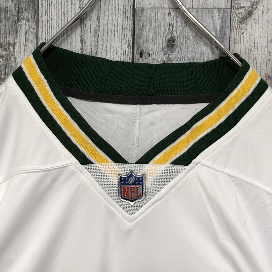 NIKE NFLパッカーズ アメフト ゲームシャツ ユニフォーム 刺繍 4XL