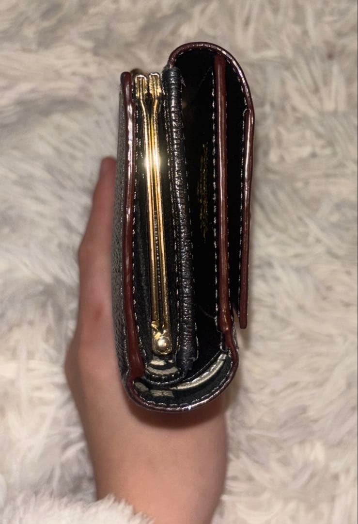 VivienneWestwood 三つ折財 がま口財布 ブラック