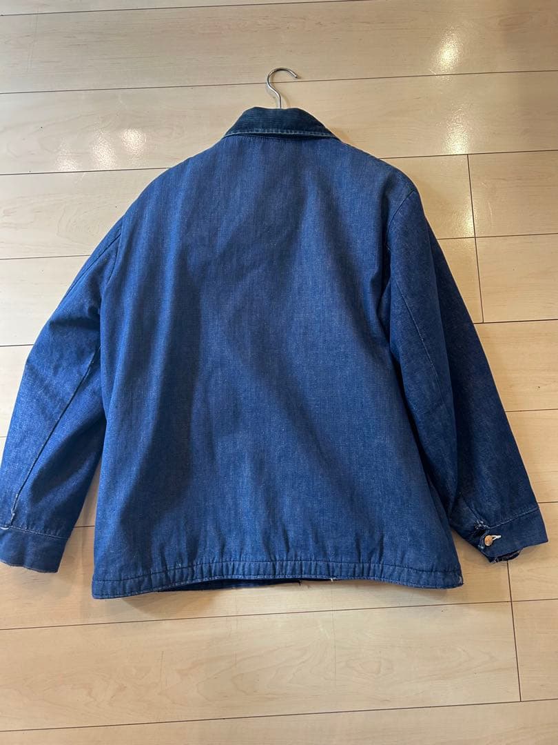 ラングラー Wrangler デニム カバーオール ヴィンテージ 42L相当