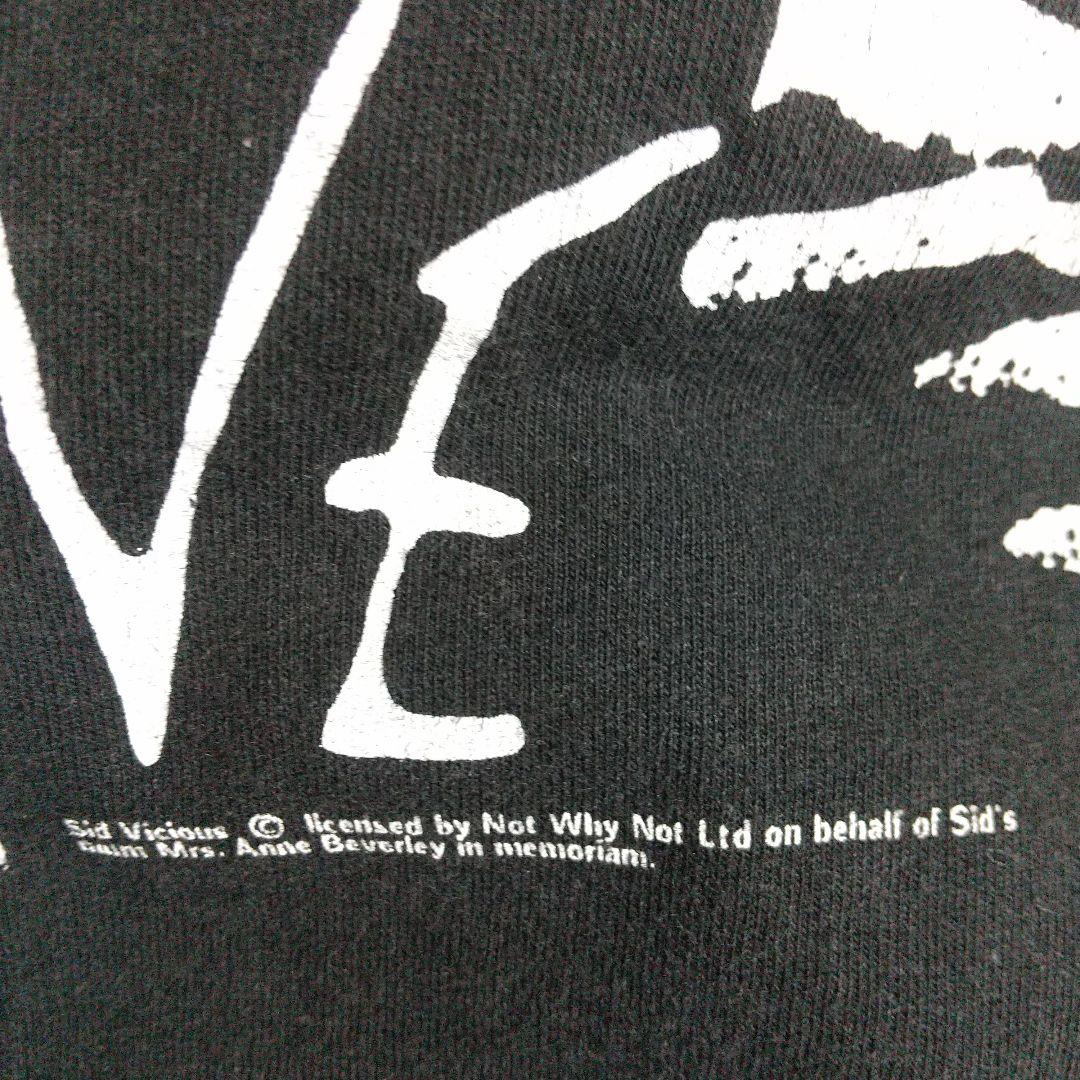 セックス ピストルズSid Vicious Tシャツ ジョニーデップ着用モデルM