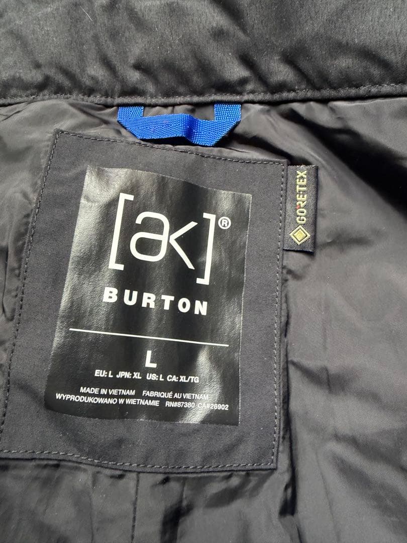 BURTON ak Cyclic Bib GORE-TEX バートンL 黒