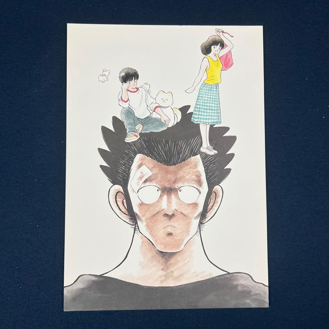 2180 あだち充 タッチ 自選複製原画集 11枚 マンガ 野球 高校野球