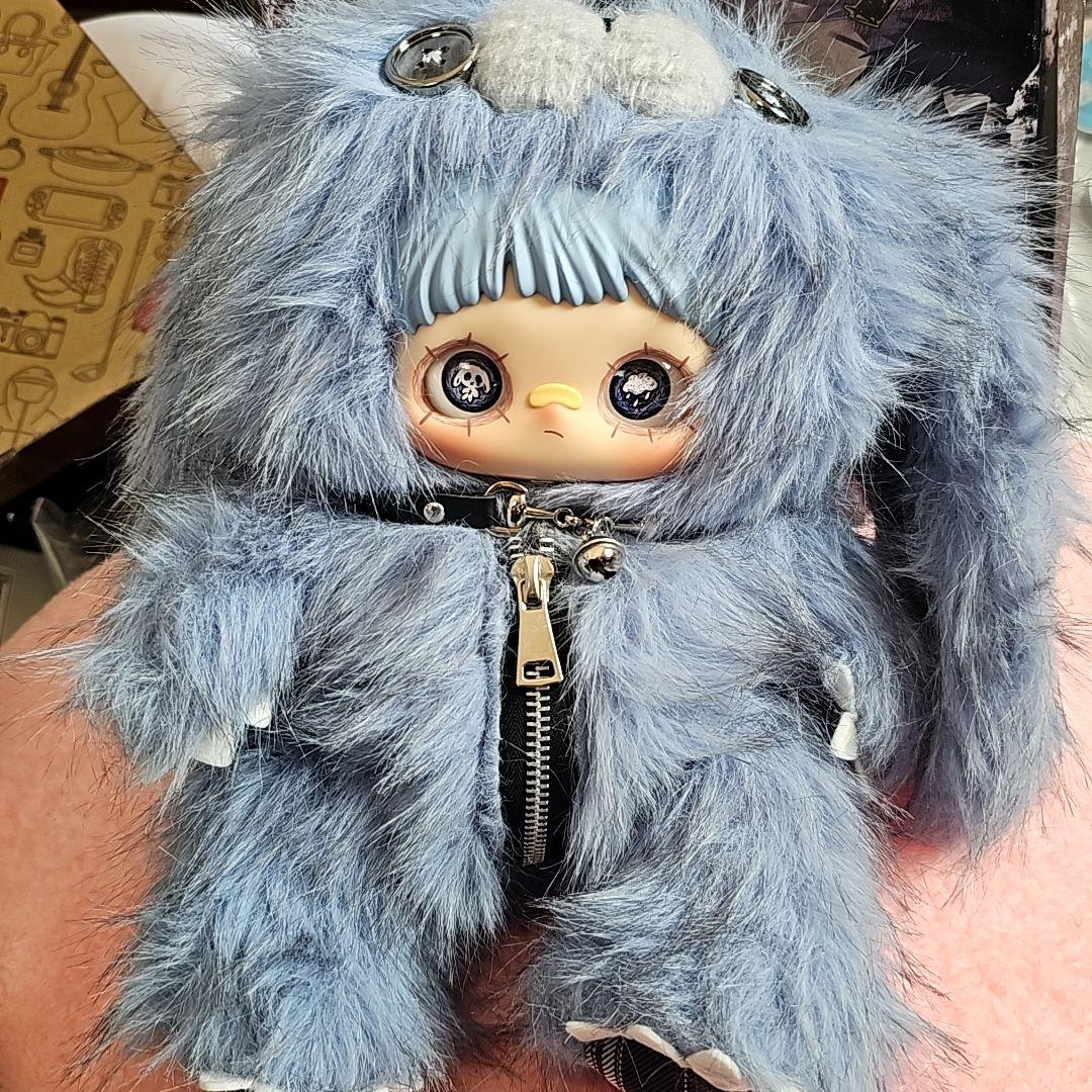 Maymei メイメイ新作 反逆シリーズ　うさぎ　水色　ぬいぐるみ　リュック