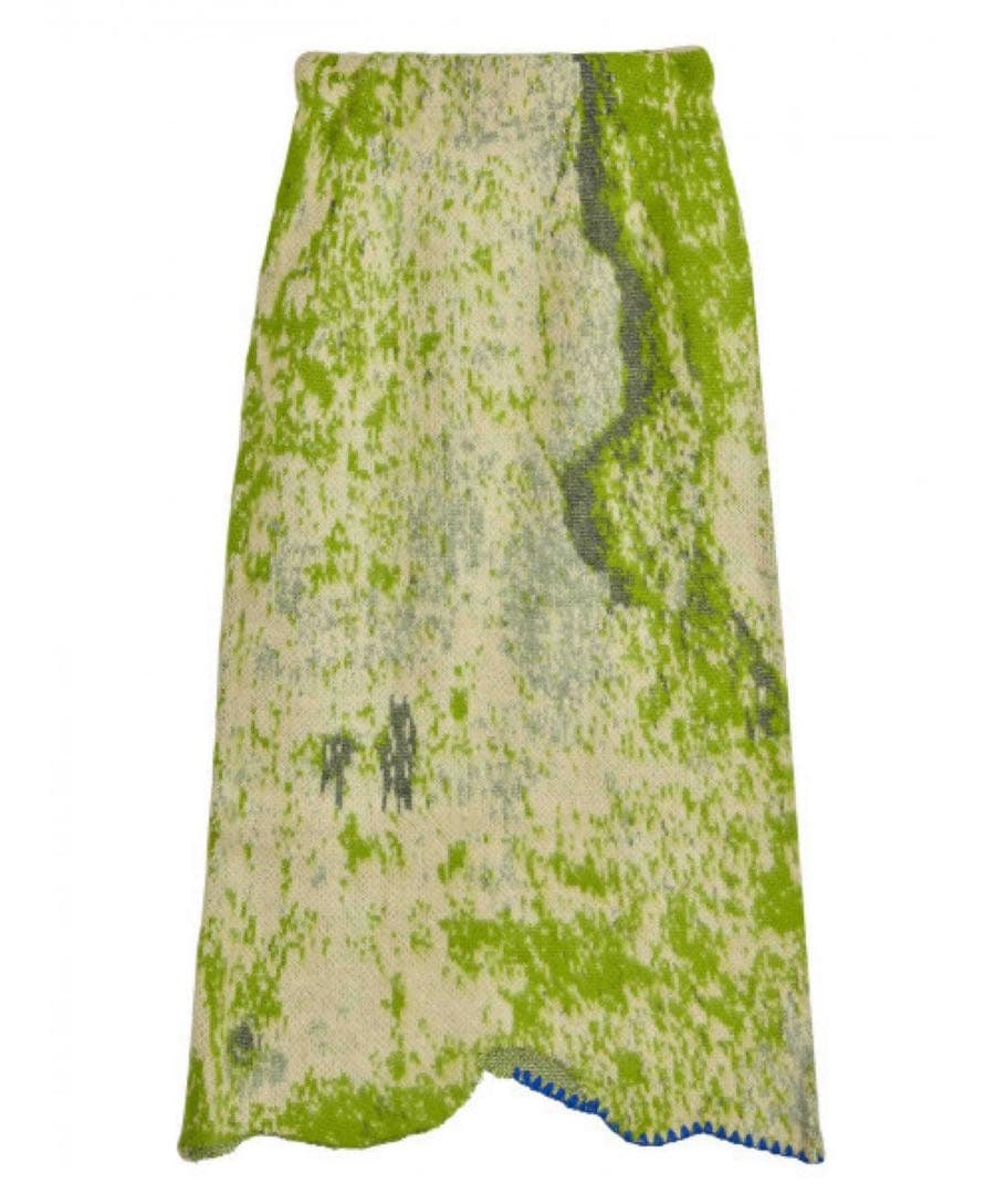 スカート Ameri UND RUST ART KNIT SKIRT