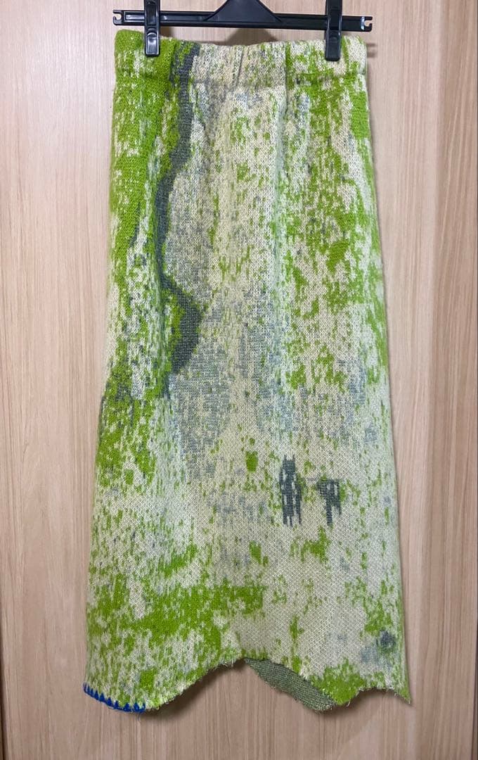 スカート Ameri UND RUST ART KNIT SKIRT