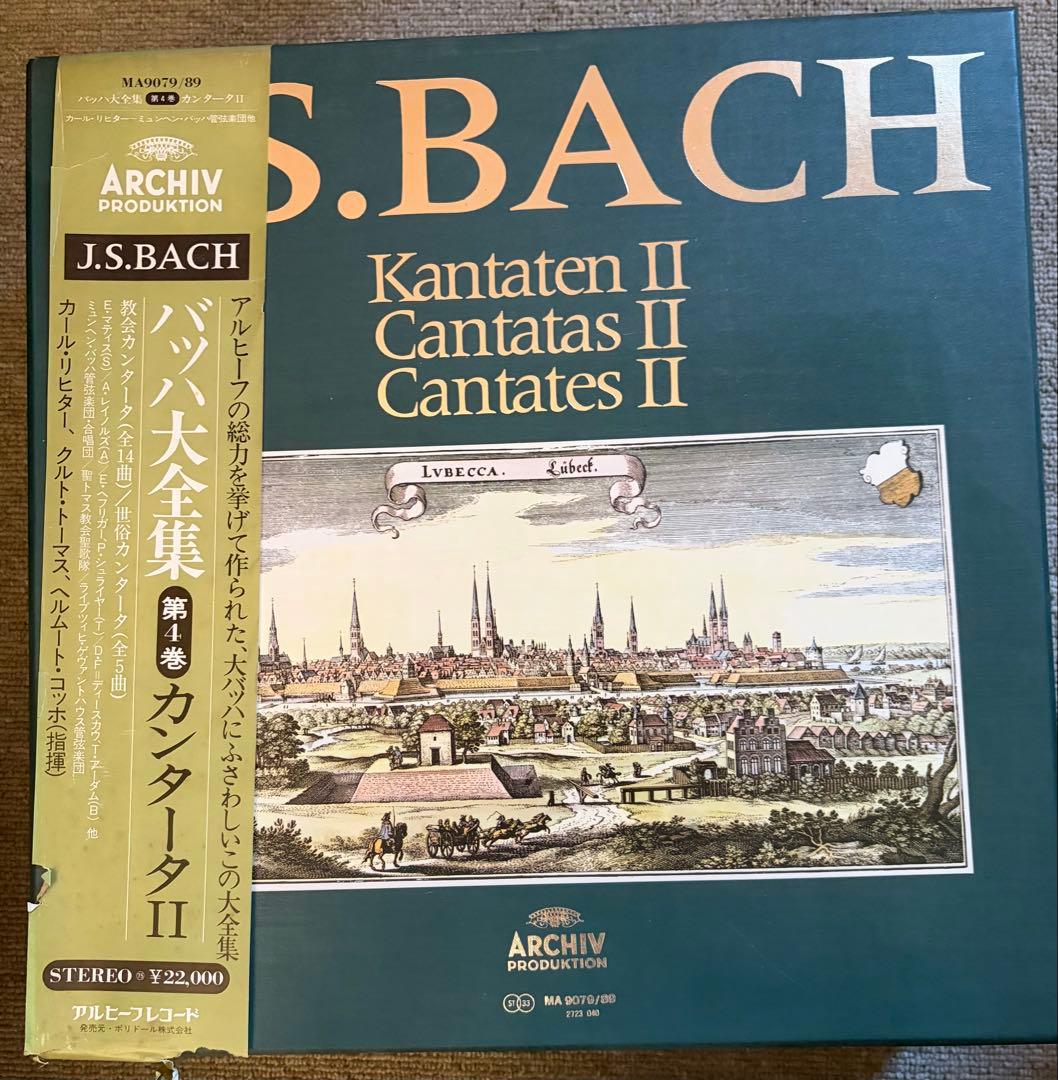 バッハ、ワーグナー　レコード/ BACH WARGNER