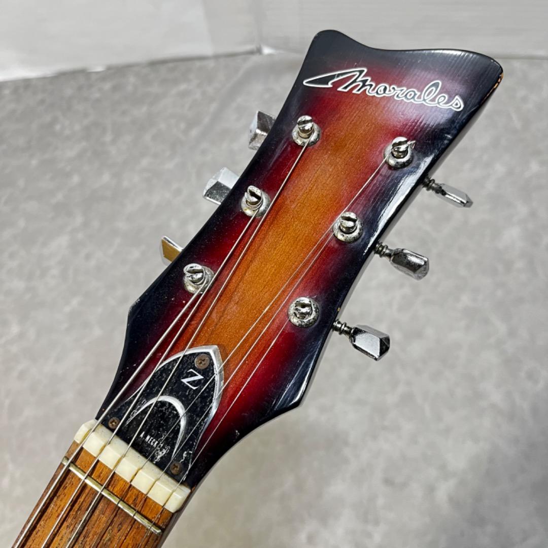 【70s国産】Morales ESP-200　モラレス　フルアコ　全音　ケース付