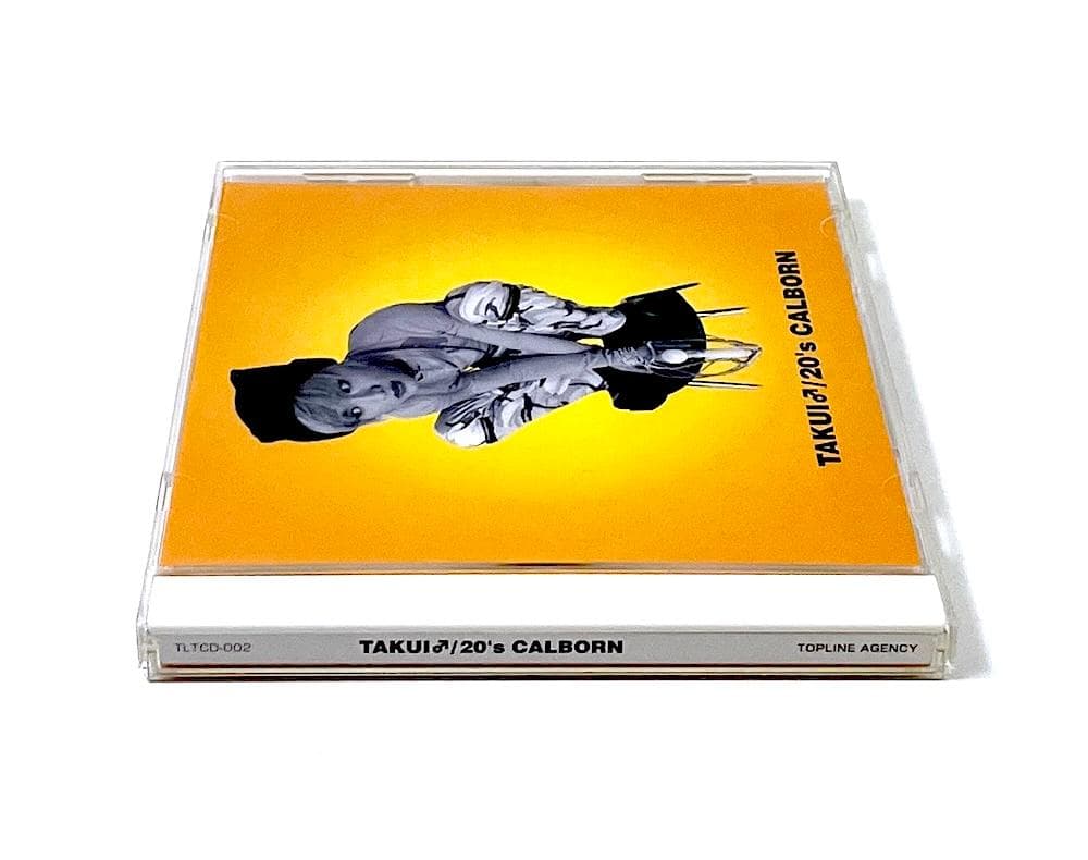 廃盤 帯付き CD TAKUI 中島卓偉 20’S CALBORN 初回限定盤