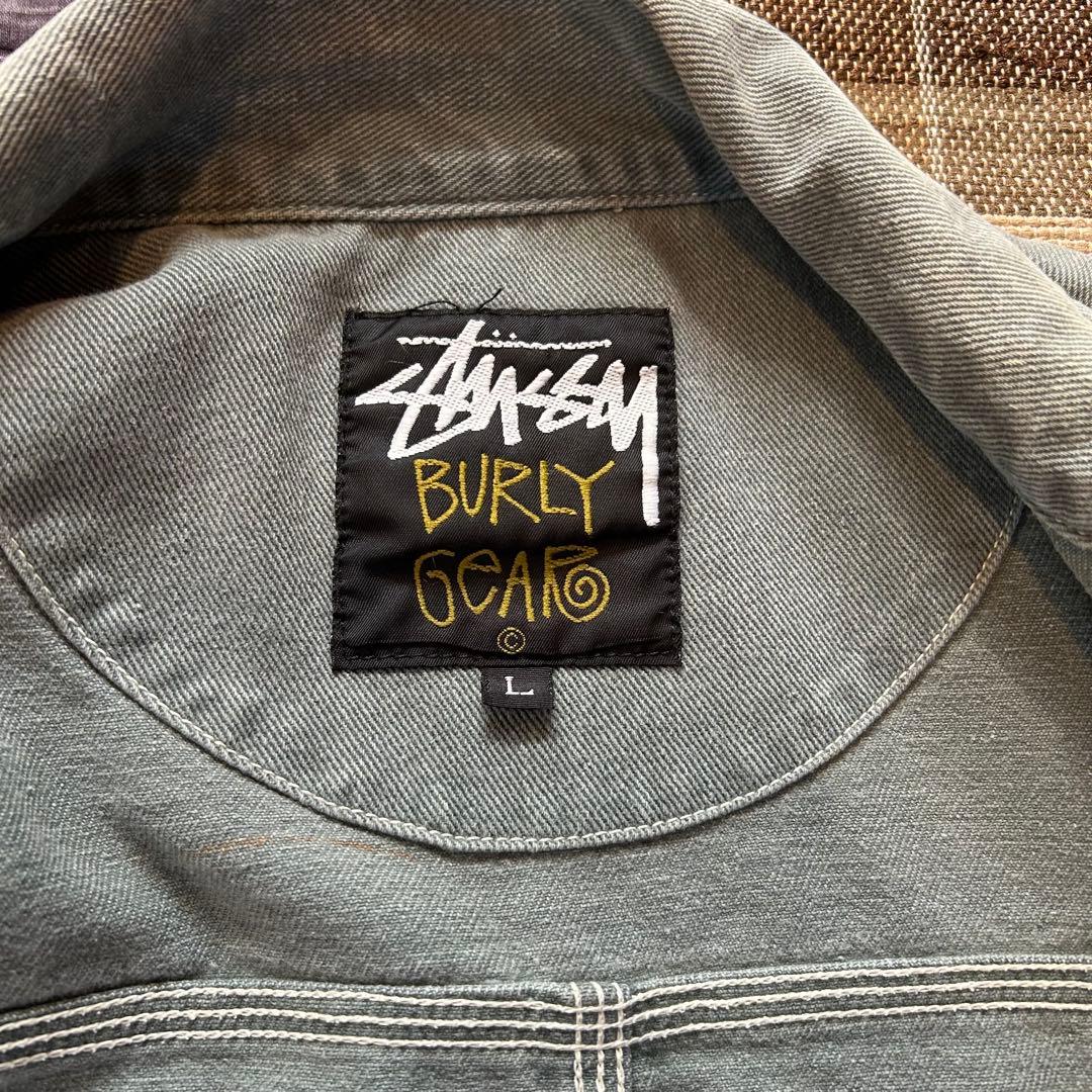 old stussy burly gear king size カバーオール