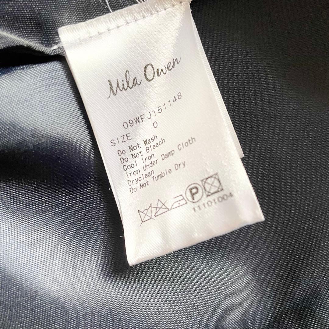[極美品]MilaOwen 紺ブレ 金ボタン ダブル