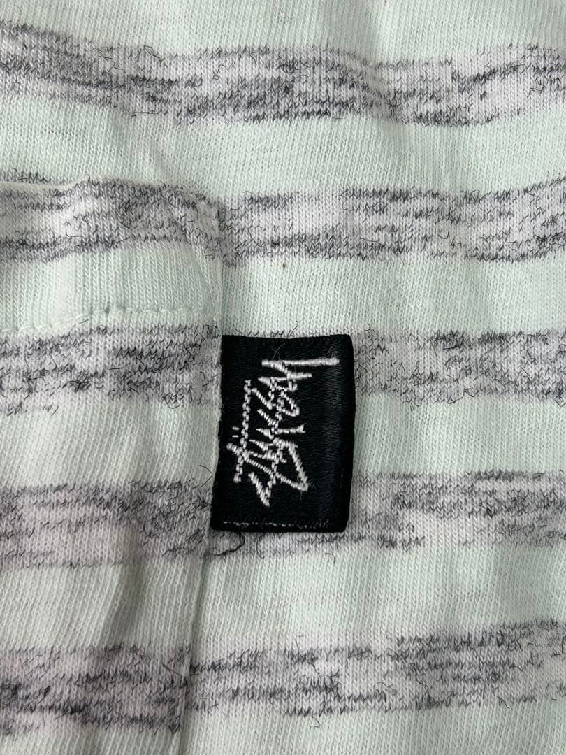 希少☆ OLD STUSSY ボーダーTシャツ L