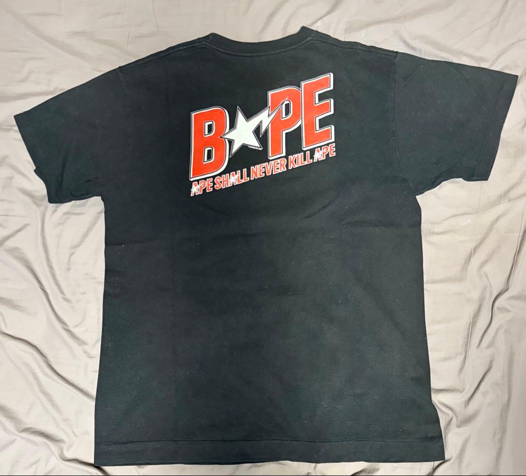 激レアBAPE STA STAR EYES Tシャツ 初期タグ美品☆最終値下げ☆