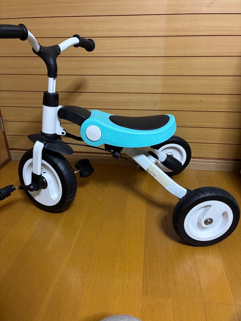 【イル】nadle 3-in-1 子供用三輪車 SL-A2折りたたみ三輪車