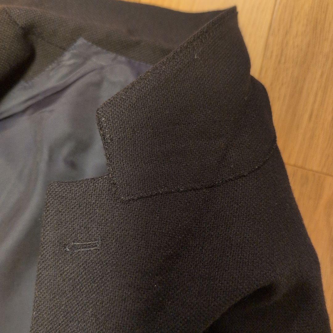 BEAMS　F　ホップサックWOOL　ネイビージャケット　Size95