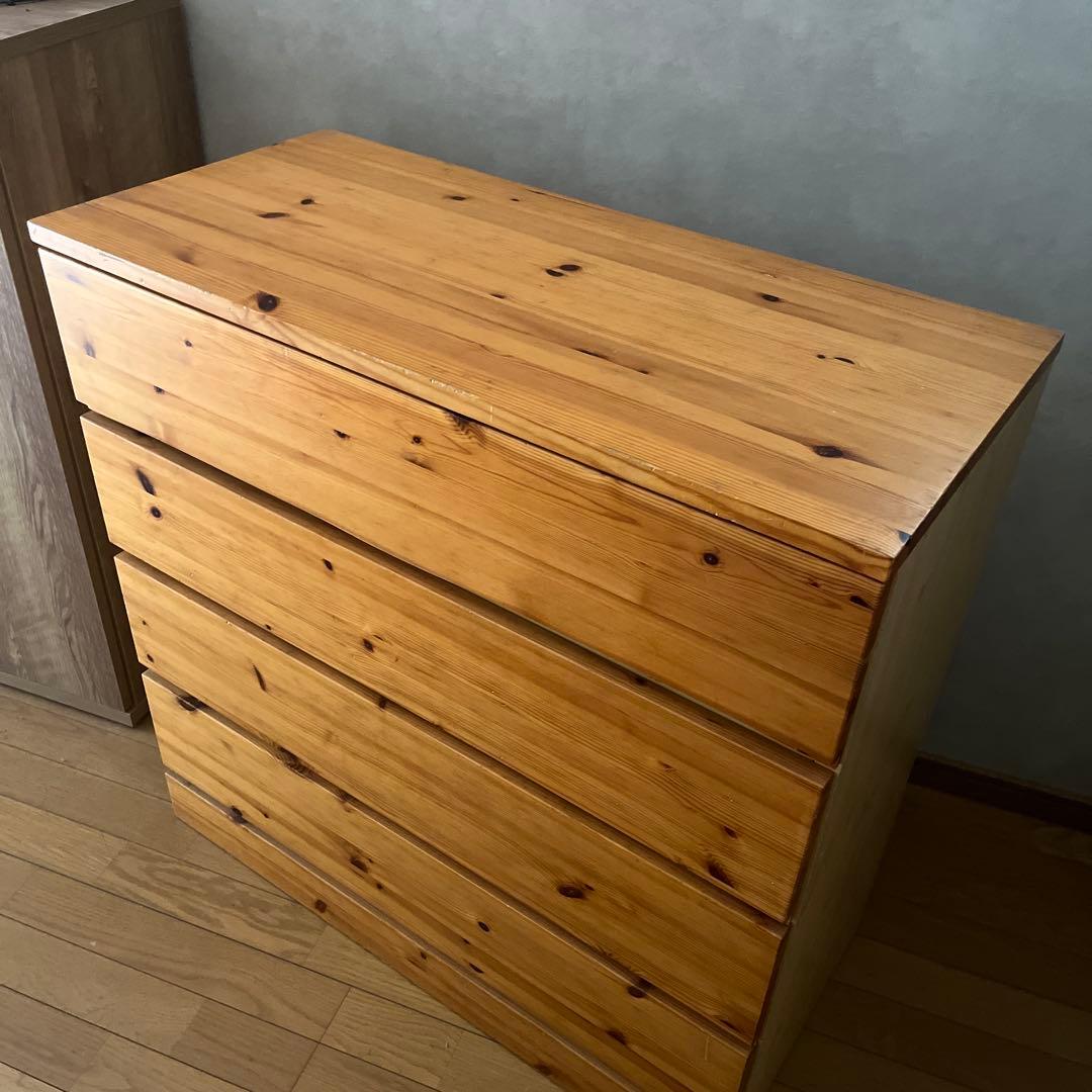 無印良品タンス　4段チェスト