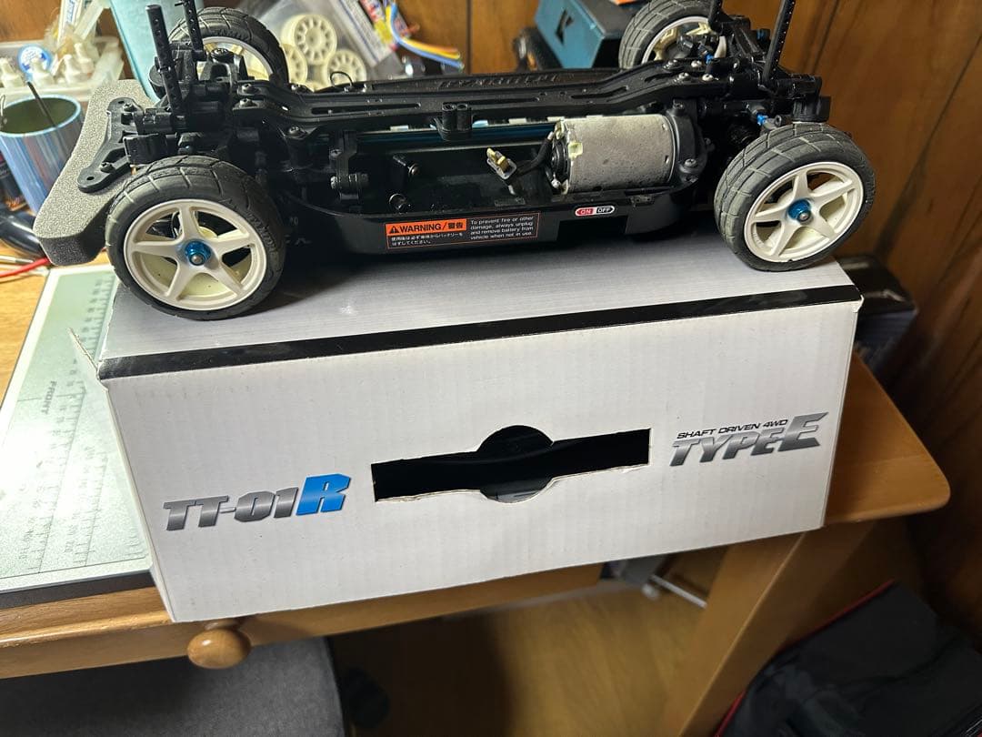 美品　一度のみ走行　タミヤ TT-01R TYPE-E