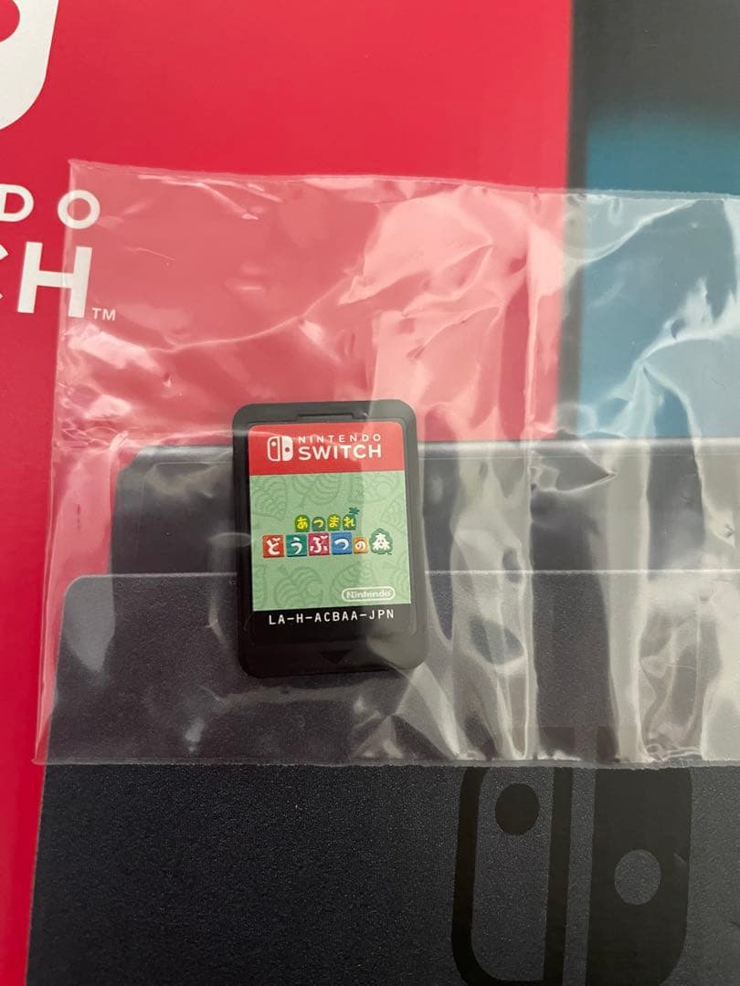 Nintendo Switch 本体 青/赤 Joy-Con どうぶつの森付き