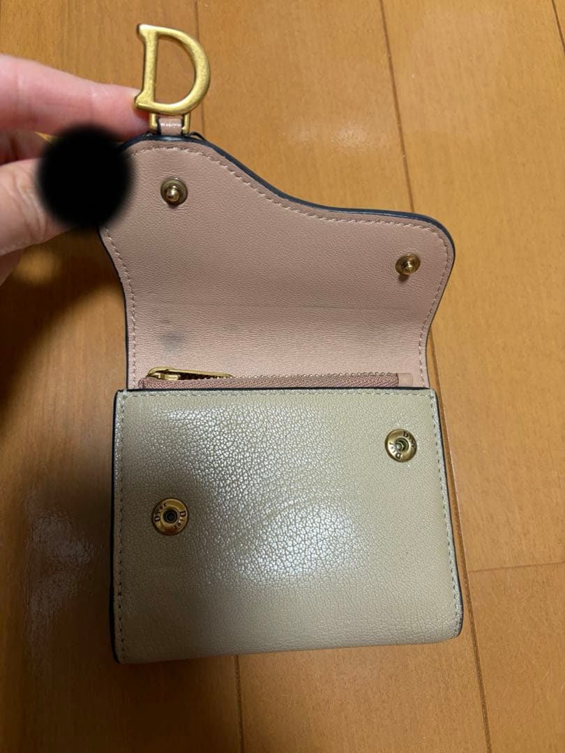 Dior サドル ロータス ベージュ レディース