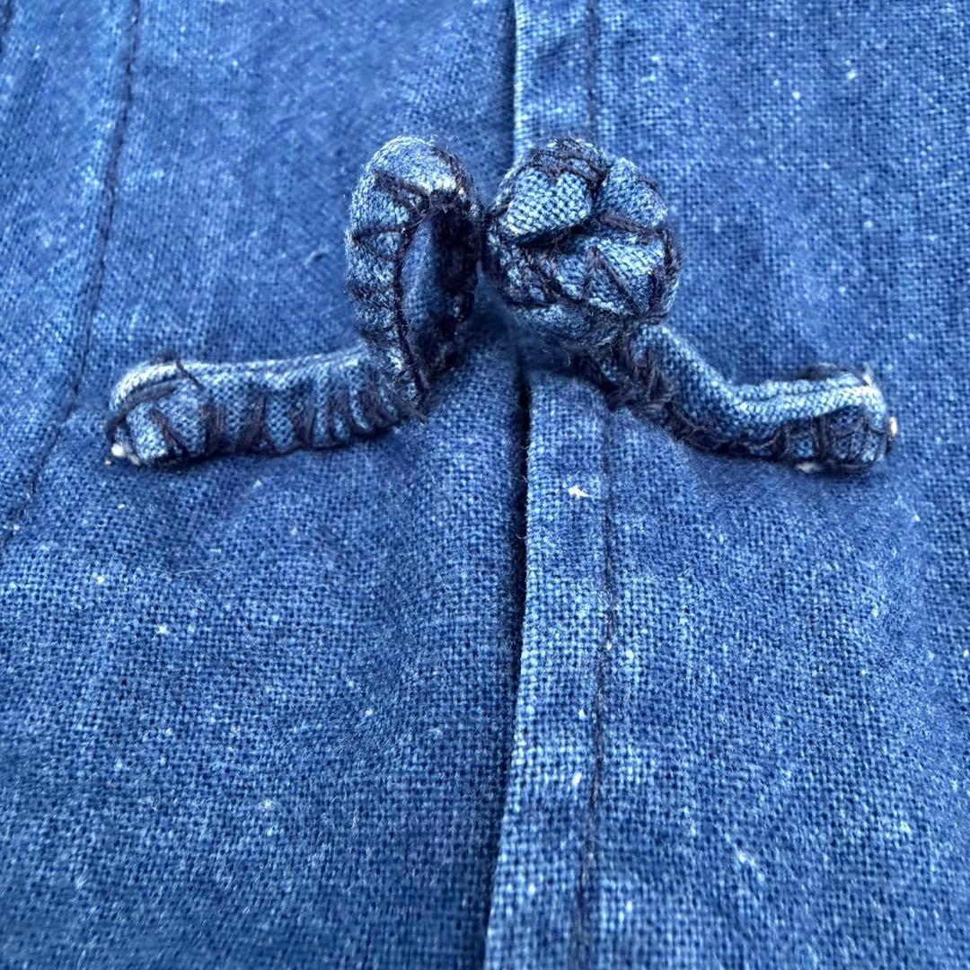 french vintage china jacket インディゴブルー XL