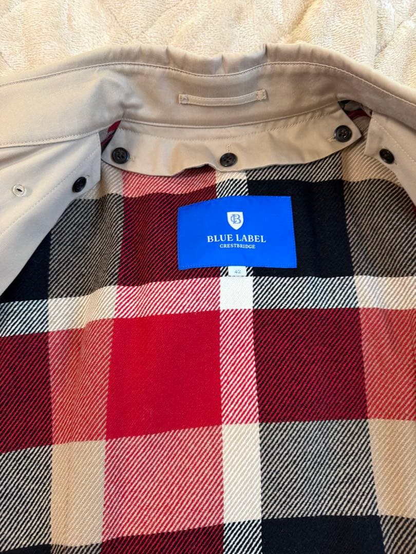BLUE LABEL トレンチコート ベージュ　42