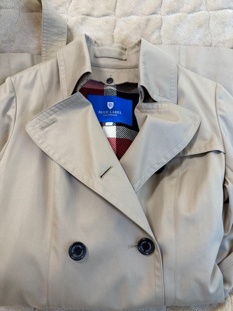BLUE LABEL トレンチコート ベージュ　42
