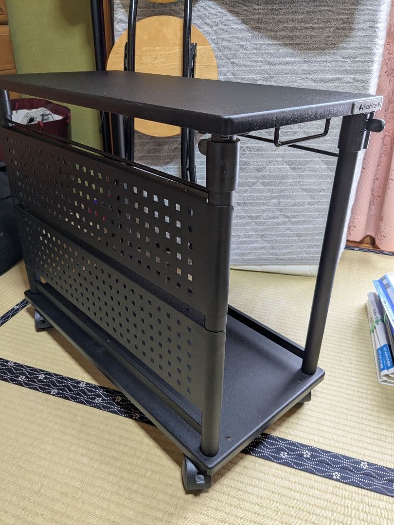 Bauhutte 昇降式L字デスク BHD-670H-BK