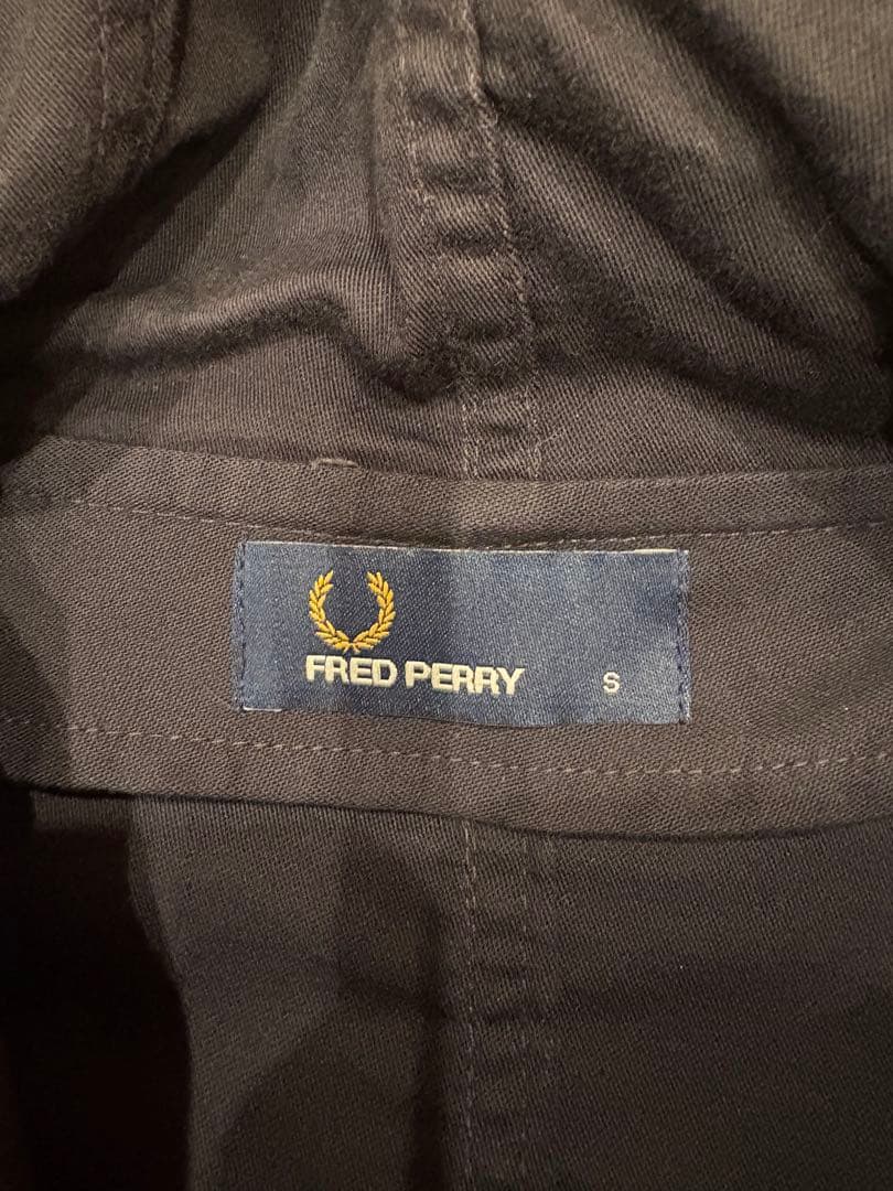 FRED PERRY フード付きモッズコート Sサイズ