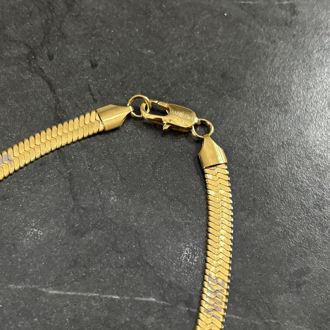NIKE x ambush ゴールドチェーンネックレス　ヘンリーボーン